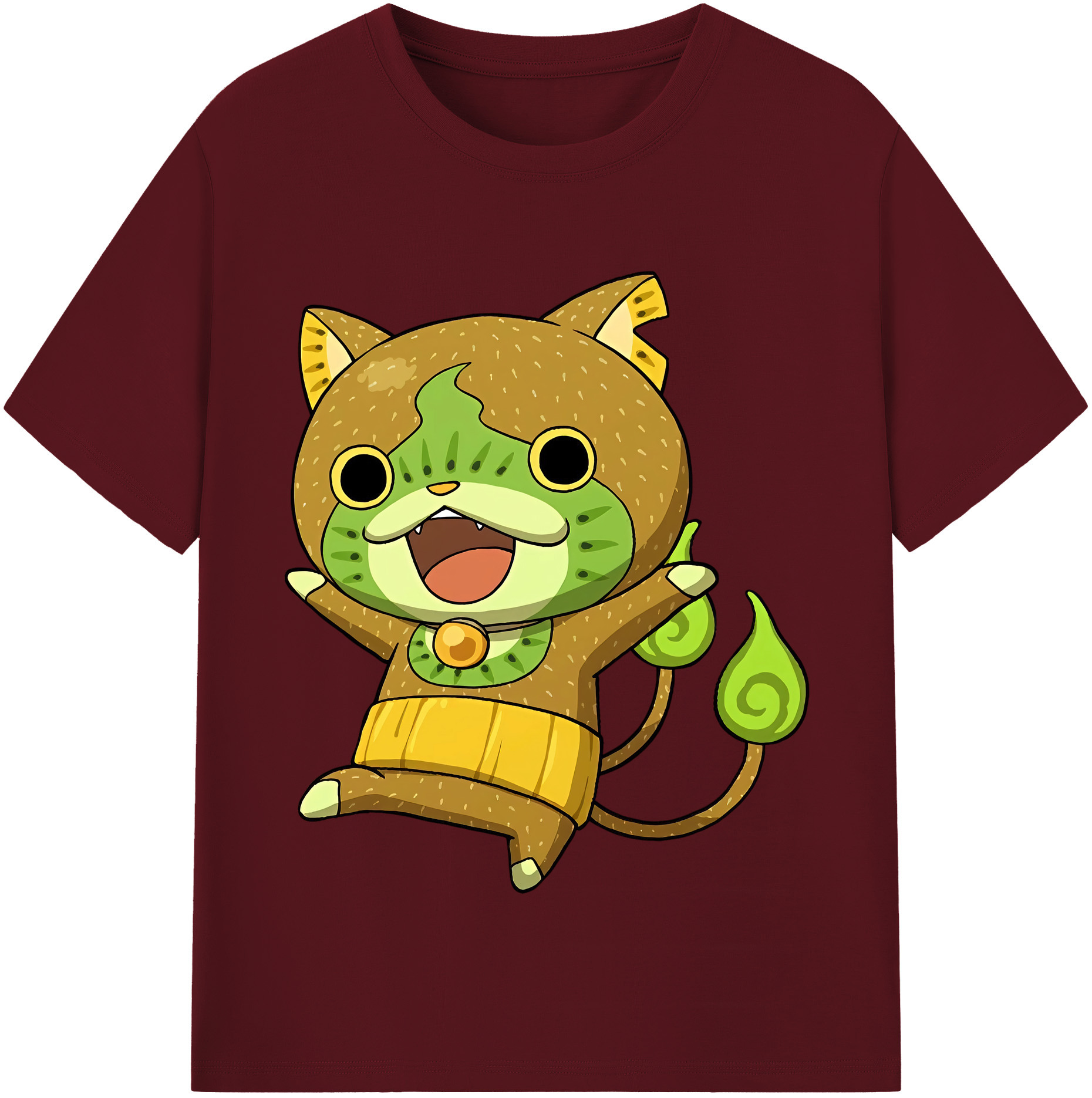 （画像用） 妖怪ウォッチ Yo-kai Watch 綿100％半袖Tシャツ（フロントプリント）